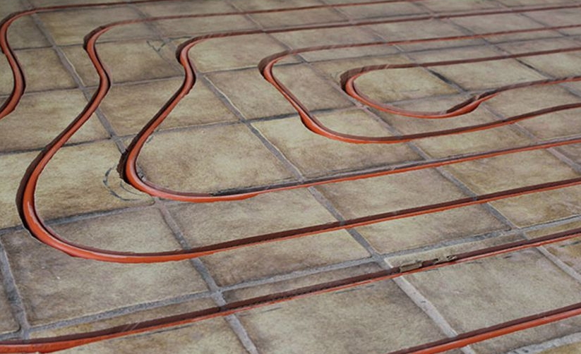 Mantel stam gebaar CUTHERM - Vloerverwarming Infrezen In Beton